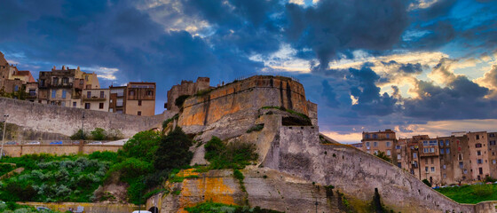 Fototapeta premium forteresse de Bonifaçio