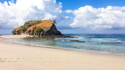 Koka Beach - A headland gowing into the sea