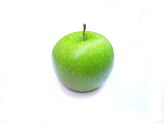 green apple isolated on white