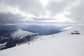 snow mountain Slovakia ski winter Jasna Europa