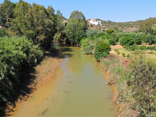 Stream in Alcoutim, Algarve, Portugal