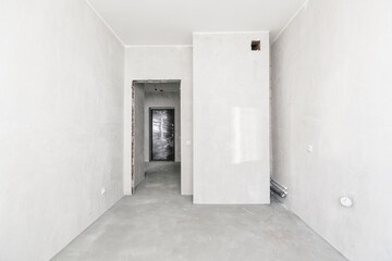 new apartment without finishing