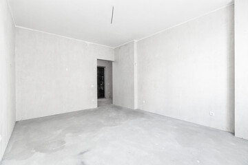 new apartment without finishing