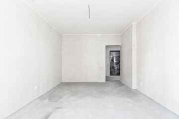 new apartment without finishing