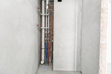 new apartment without finishing