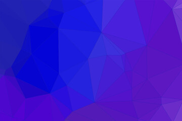 Obraz premium polygonal blue background