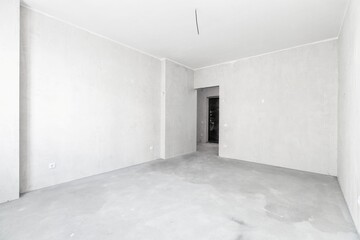 new apartment without finishing