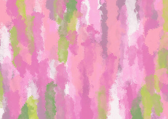 春　桜　背景素材　水彩　油絵　クレヨン　アクリル絵の具　