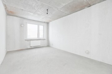 new apartment without finishing