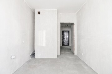 new apartment without finishing