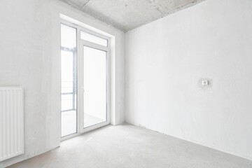 new apartment without finishing