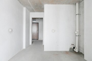 new apartment without finishing