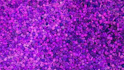 Abstract multicolored background with thousands of beautiful beads