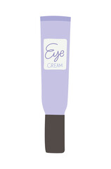 eye cream on a white background