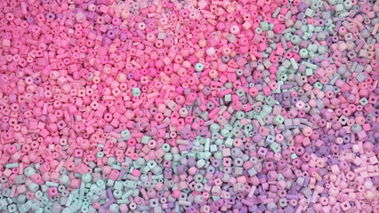 Abstract multicolored background with thousands of beautiful beads