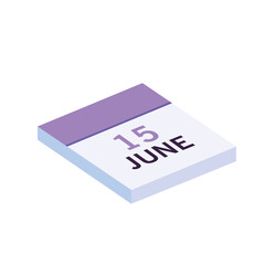 calendar reminder date isometric icon vector illustration design