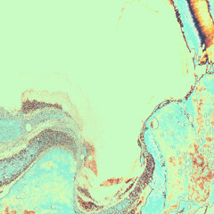 Pastel Stylish Decor. Brown Textile Background. Green Luxury Wallpaper. Red Wet Pattern. Faded Cotton Banner. Watercolor Presentation. Mint Dark Template. Abstract Canva.