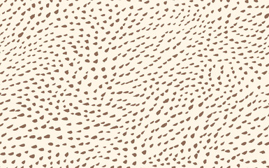 Abstract modern leopard seamless pattern. Animals trendy background. Beige decorative vector stock illustration for print, card, postcard, fabric, textile. Modern ornament of stylized skin