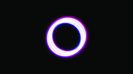 Sun Eclipse Fire Dark Background Vector Moon Design Style Space Science Glow Light