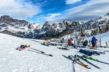 Fotobehang Sciare in Trentino © scabrn