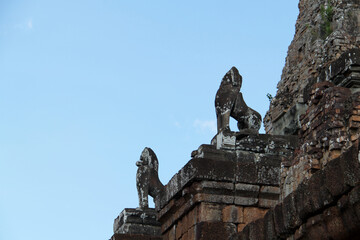 Details of the East Mebon Temple, Cambodia