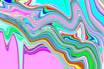 GLOOPY COLOURFUL PAINT FUN WAVES POURING DRIPPING 