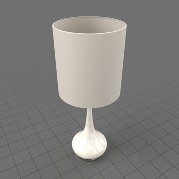 Table lamp with shade 2