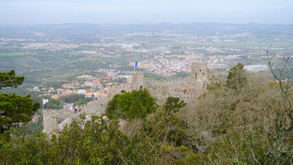 Lisbon, Portugal - Castelo dos Mouros.