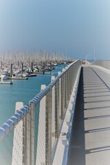 Naklejka premium Port de plaisance 