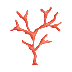 seaweed plant ocean isolated icon vector illustration design