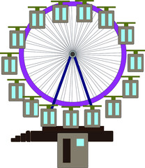 ferris wheel in the cultural park