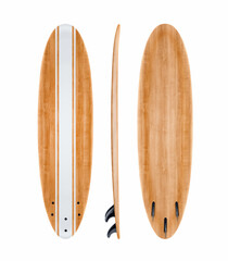 Vintage surfboard isolated - 416805127