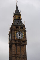 Fototapeta na wymiar Big Ben, Elizabeth Tower, Londres, UK