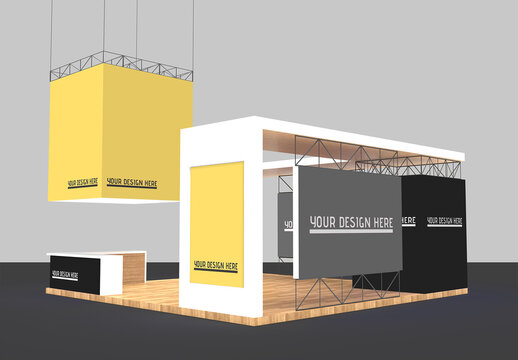  Exhibition Stand Mockup