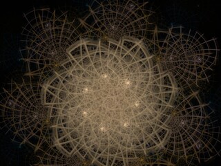 Imaginatory fractal background Image