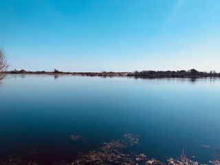 reflection in the water