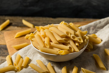 Raw Organic Dry Penne Pasta