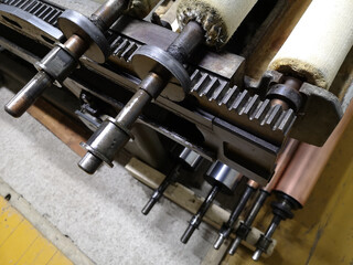 Offset printing machine for the production of high-quality illustrations for printing. for printing...