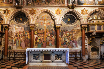 Italy, Padua. Basilica of Saint Anthony, interior. Capella of San Felice,