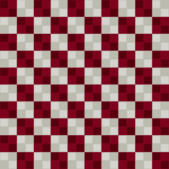 Raspberry Tile. Vector tile pattern. Chess raspberry pattern.