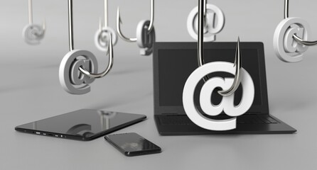 Email Phishing Cyber Security, Mobile Personal Devices Ransomware, Hackers