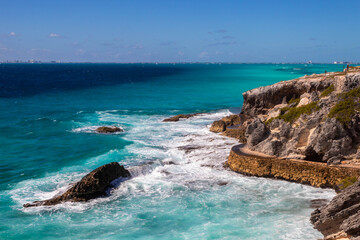 Closer look at a path in the island
