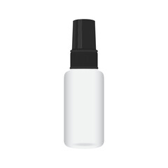 Clear Spray Bottle Vector, Spray Bottle Silhouette, Black Spray Bottle Vector Illustration Background