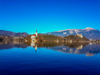 Lake Bled, Slovenia. 