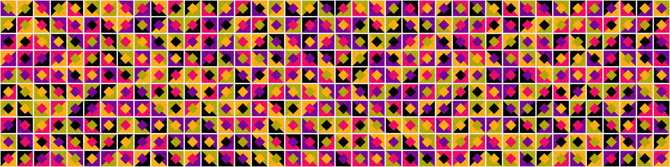 Abstract Geometric Pattern generative computational art illustration