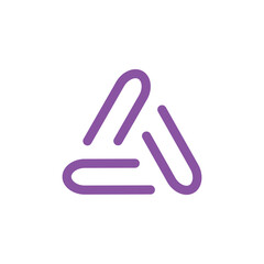 Obraz premium Untitled-1Mediation, Logo Vector Icon Template illustration on white background 