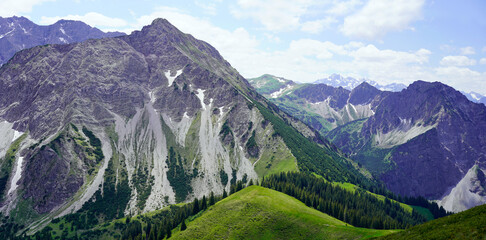 Panorama Bergwanderung