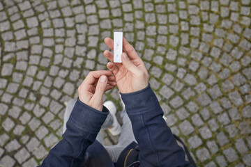 Covid rapid test and vaccination Corona measures Travel time selftest street