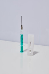 Covid rapid test and vaccination Corona measures Travel time