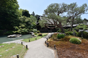 青蓮院門跡　庭園と小御所　京都市